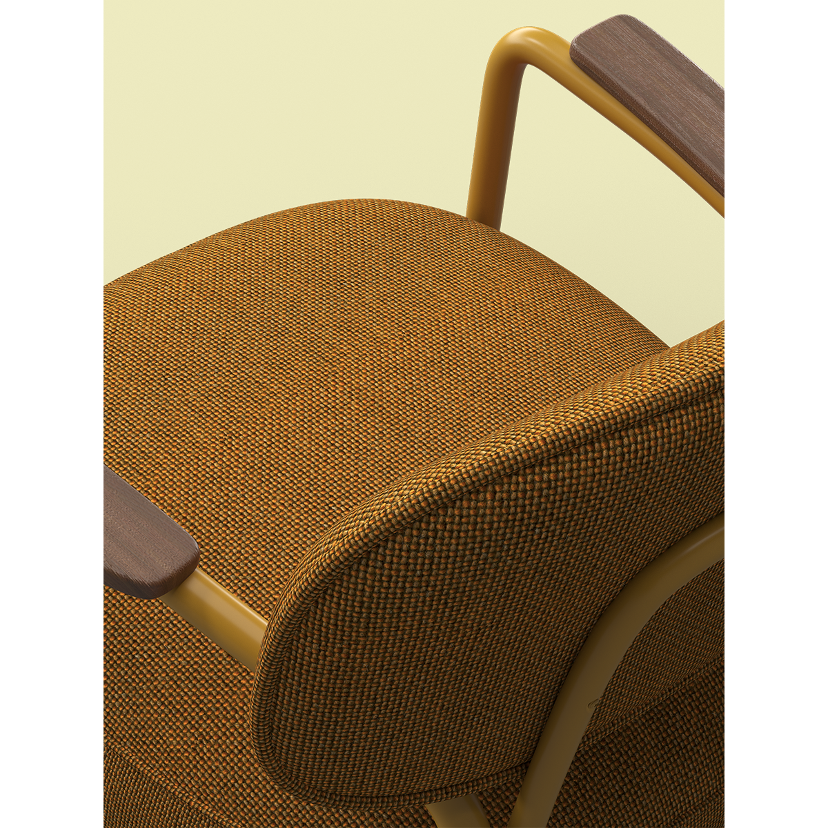 Borbo Clay Koltuk Sarı Ar.cly 001